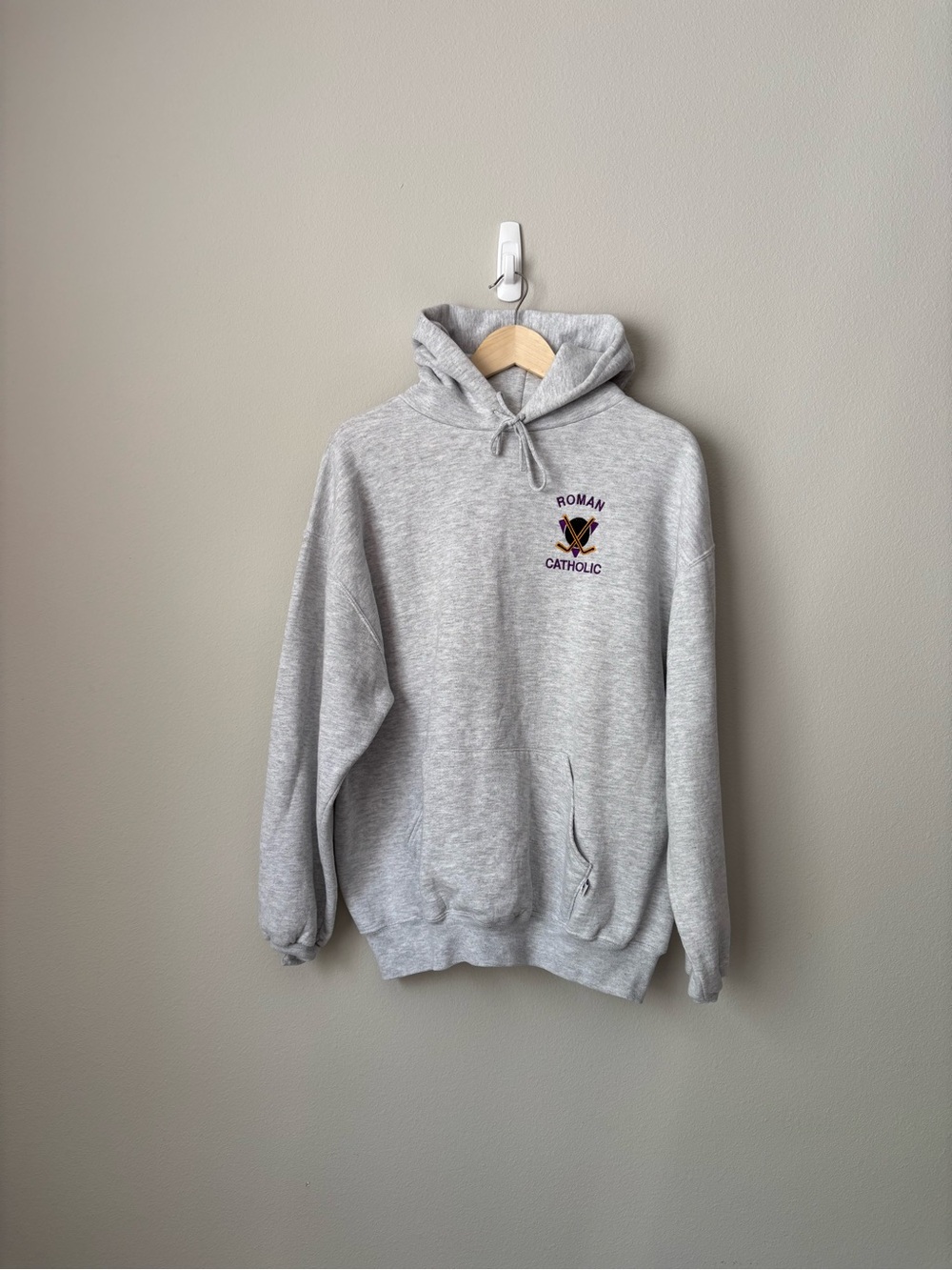 90s Russell Athletic Roman Catholic High School Hoodie